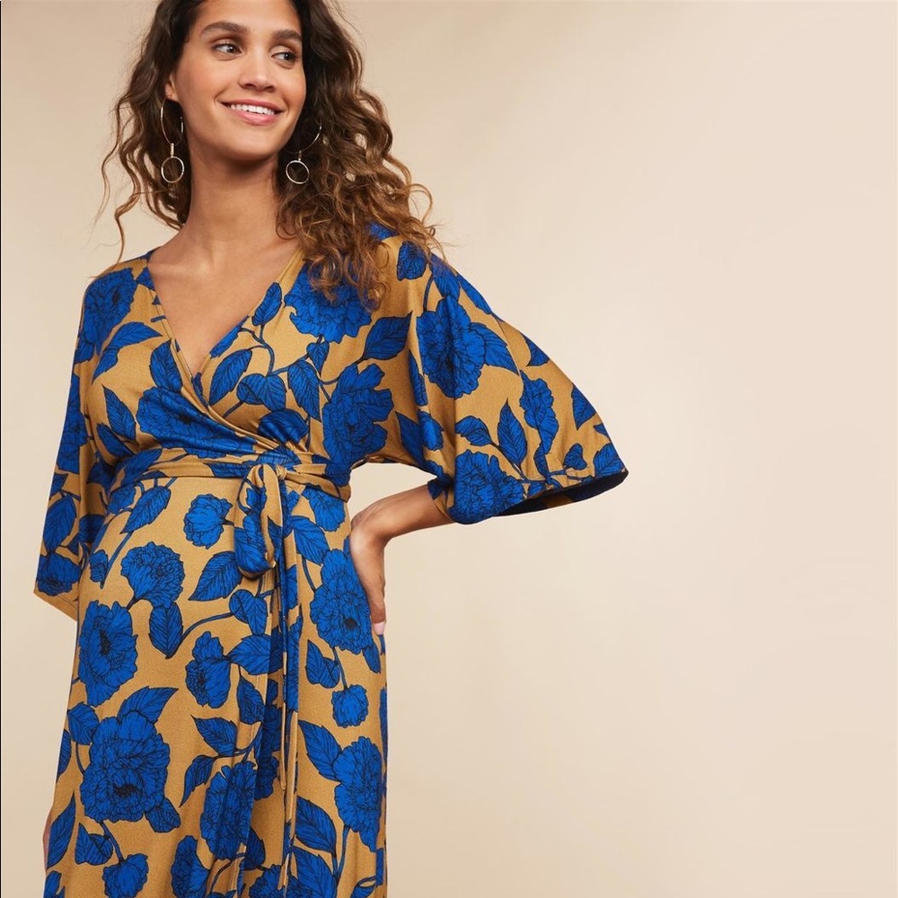 Maternity Wrap Dress